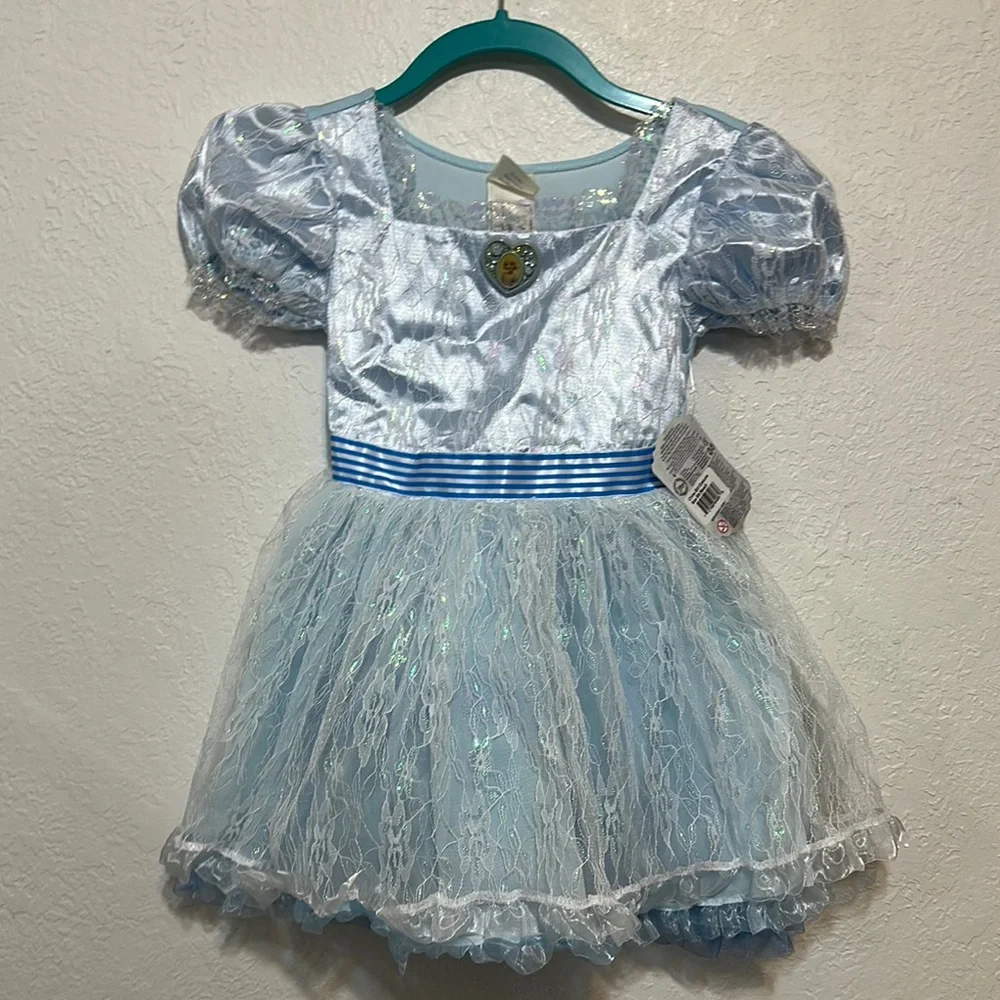 Blue Princess Kids‎ Costume Dress The Disney Store Size 5/6